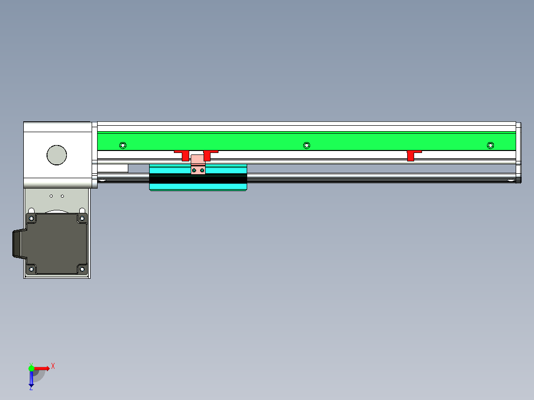 威洛博VBF10-L45-S200-BLU-P40-C4俯视图