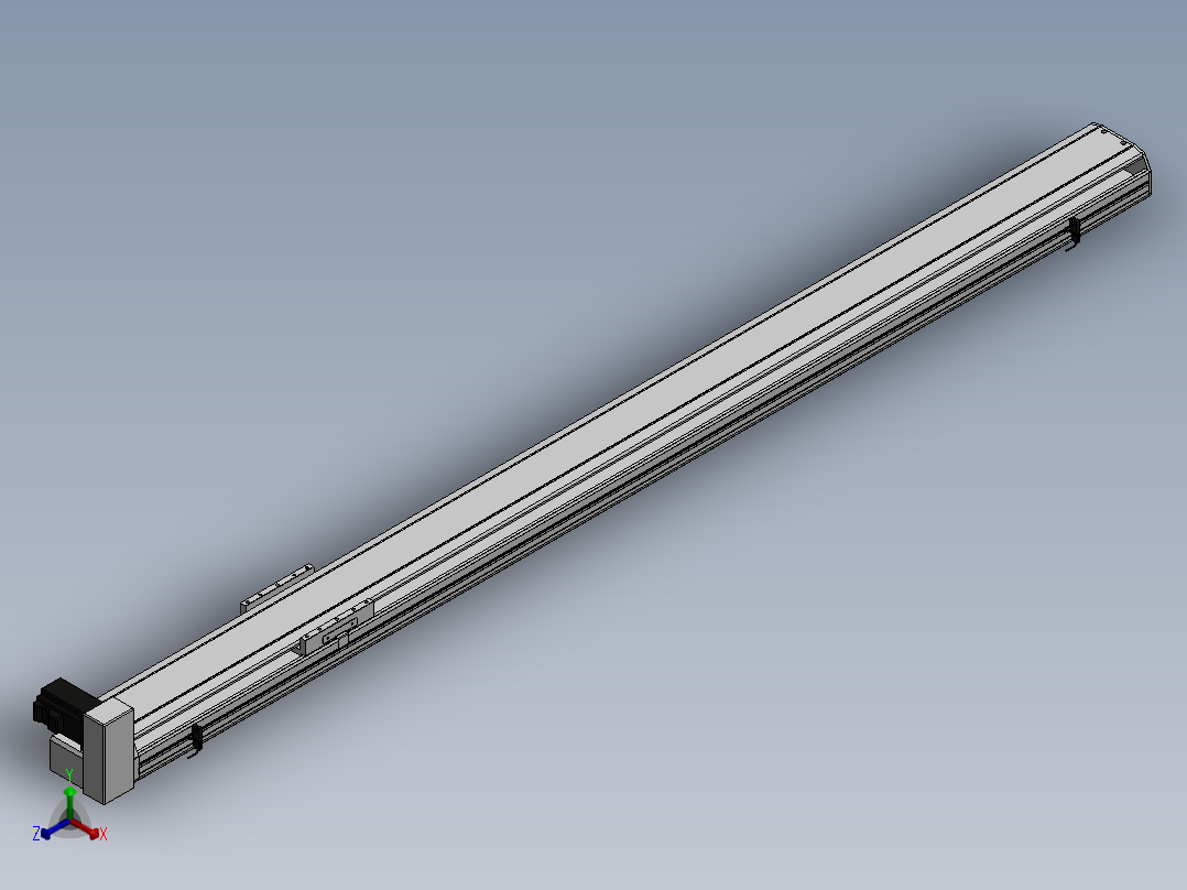 精密模组MT140-L110-1800-RU-M40-C4正等轴测图