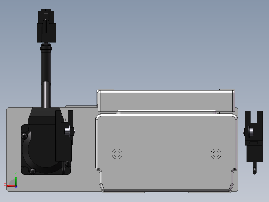 精密模组MC100-L05-350-BL-M10-C4后视图