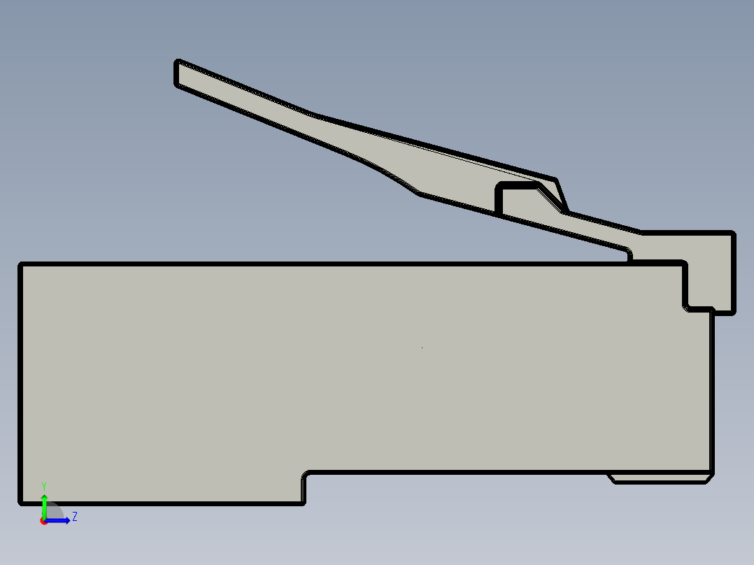 电脑数码接头 (15)左视图