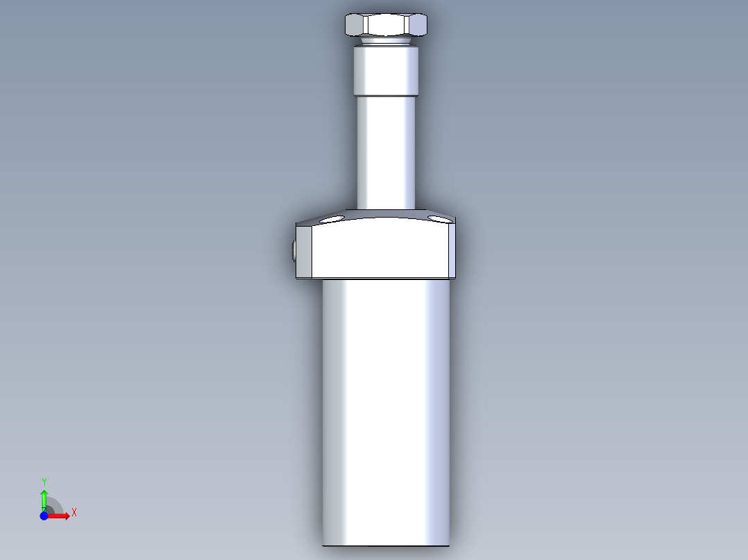 KOSMEKLHA0550-GL-Q35多系列多零件图纸模型前视图