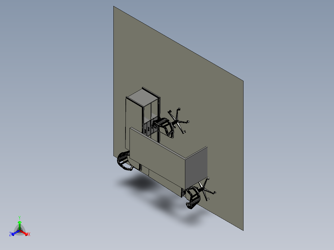 office-room-set-amir-办公室桌椅正等轴测图