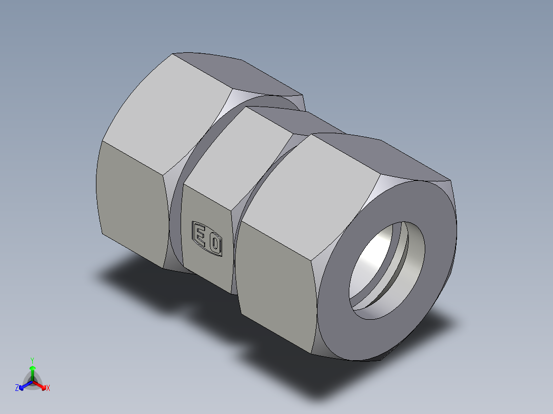 卡套式工业通用硬管接头EO_Distance_piece_adapter_DA25ZSCF