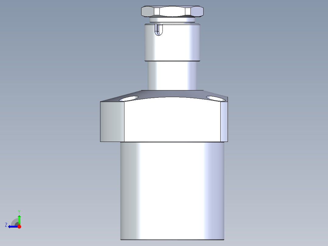 KOSMEKLT0750-GR-Y60多系列多零件图纸模型多系列多零件图纸模型右视图