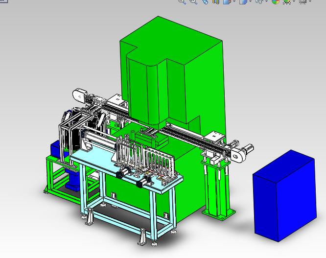 G958 冲床上下料机械手模型