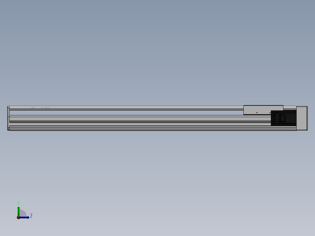 精密模组MY170-T10-850L-BR-P75B-C4-C左视图