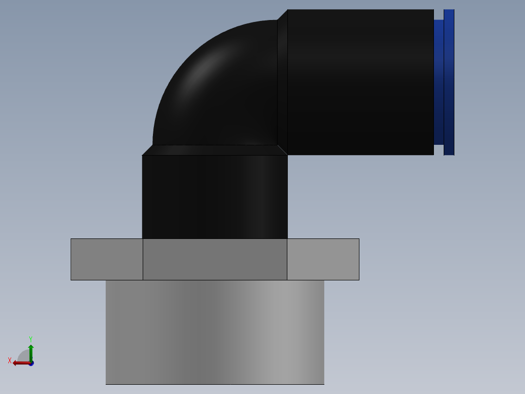 Ø8 x 1-2G COTOVELO 90° MACHO GIRAT. (C02470848)后视图