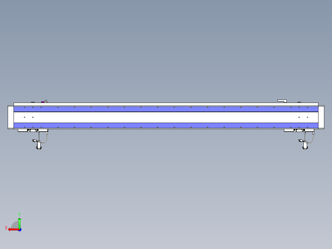 威洛博VL系列3d模型模组2VL14S2Y-S1400后视图