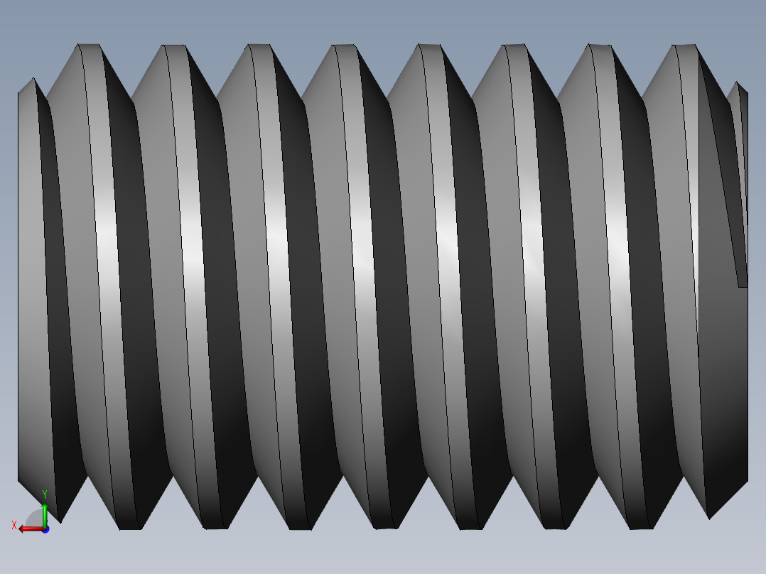 DIN 913-ISO 4026 固定螺钉-M4 L=6.SLDPRT后视图