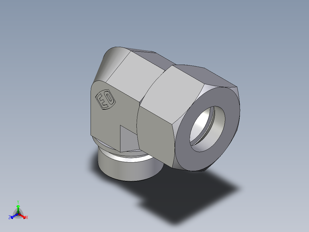 卡套式工业通用硬管接头EO_Male_stud_elbow_WE25SM71