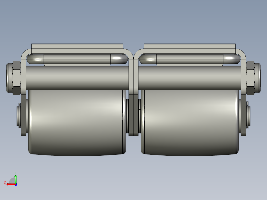 机器移动滑板4t后视图
