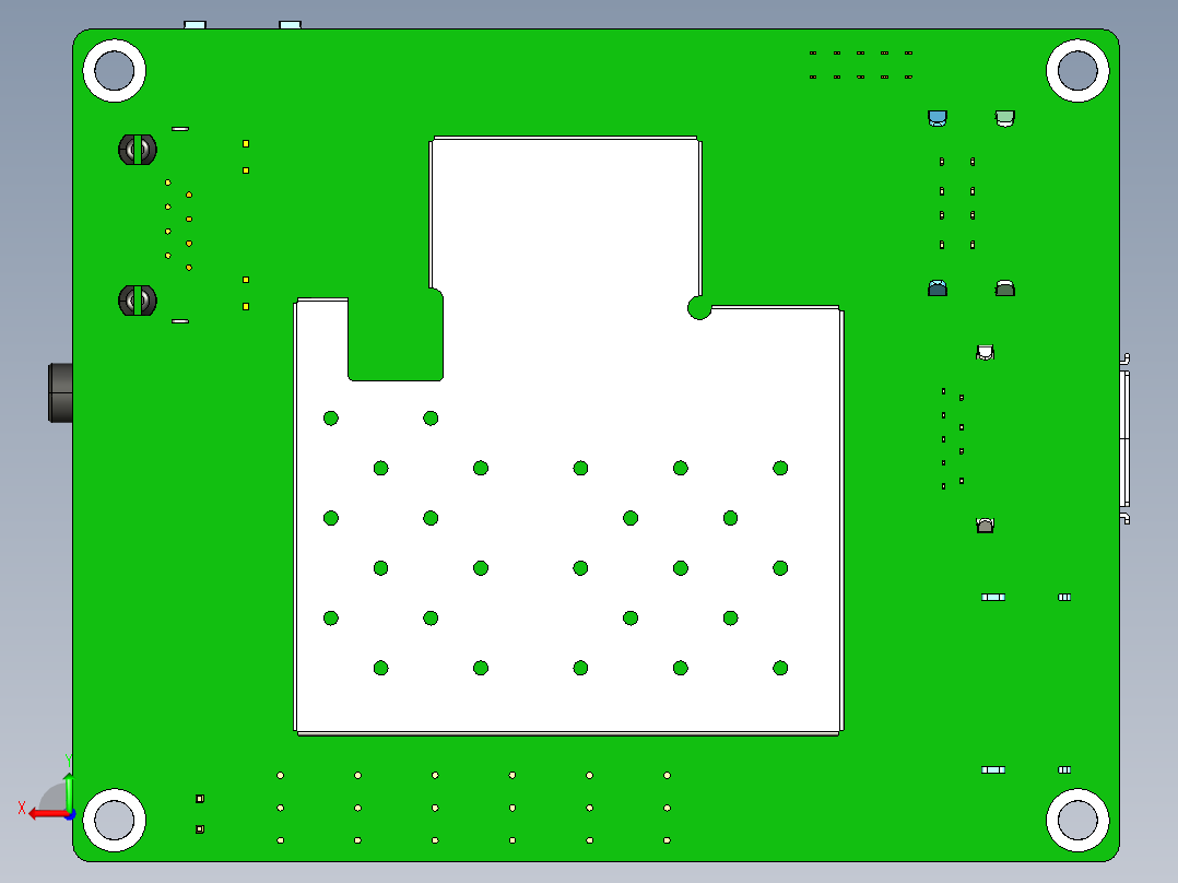 LattePanda Win10开发板V0.1后视图