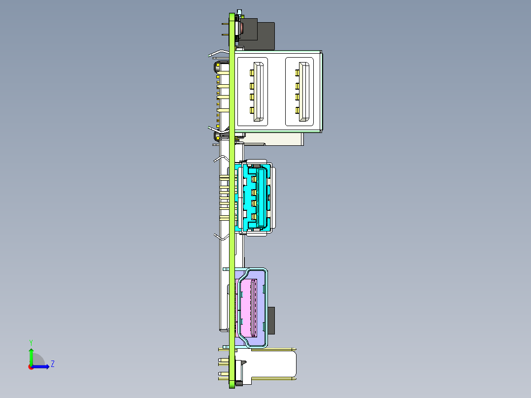 LattePanda Win10开发板V0.1左视图