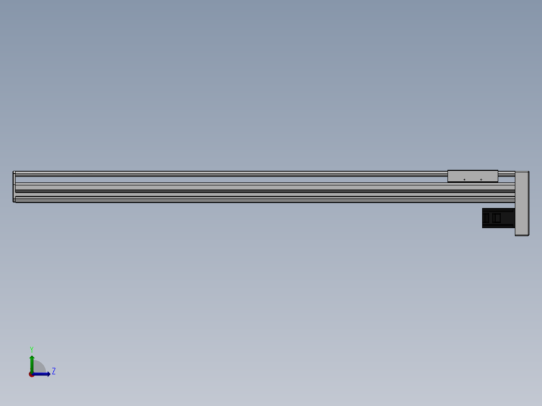 精密模组MY170-T10-1250L-BM-P75B-C4-C左视图