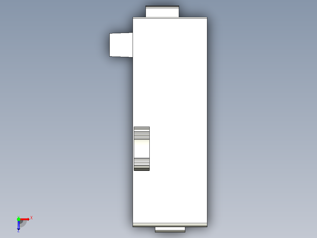 基恩士KV-AD40(V)_DA40(V)_kc图纸模型俯视图
