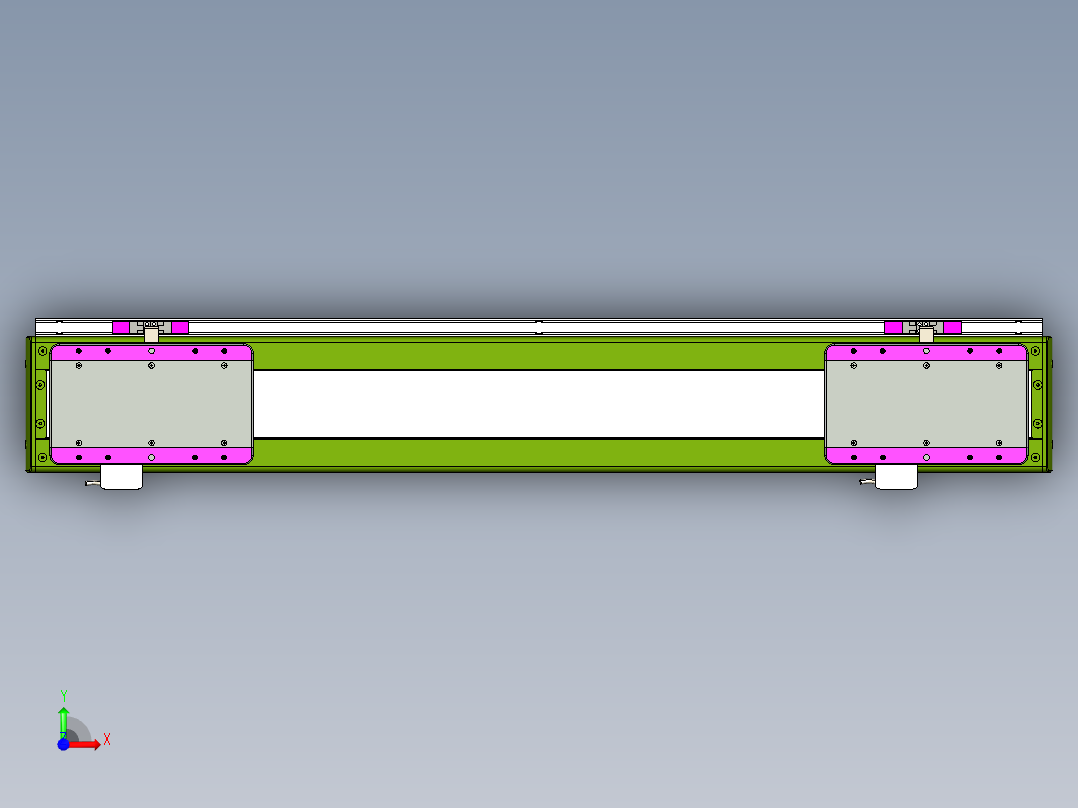 威洛博LC系列3d模型模组2LC14S2Y-S550前视图