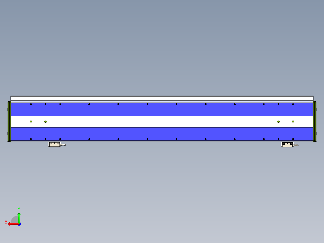 威洛博LC系列3d模型模组2LC14S2Y-S550后视图
