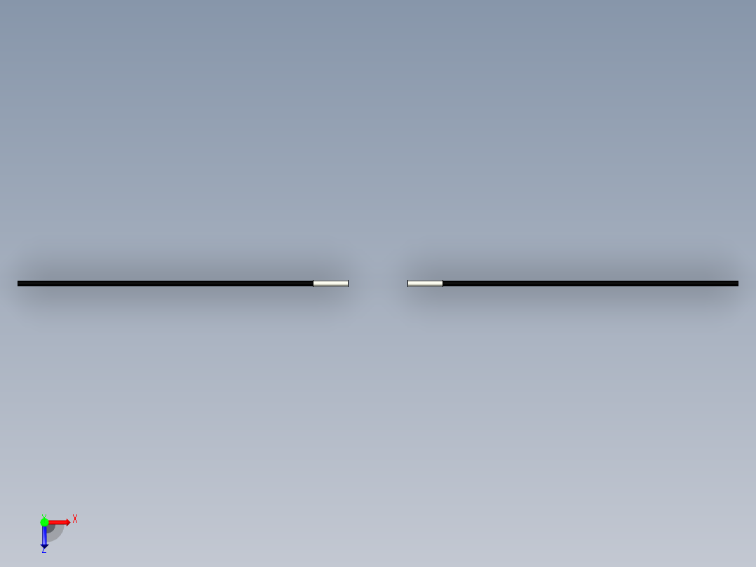 光纤元件对射型FT-1017Q俯视图
