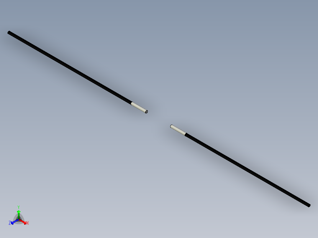 光纤元件对射型FT-1017Q正等轴测图