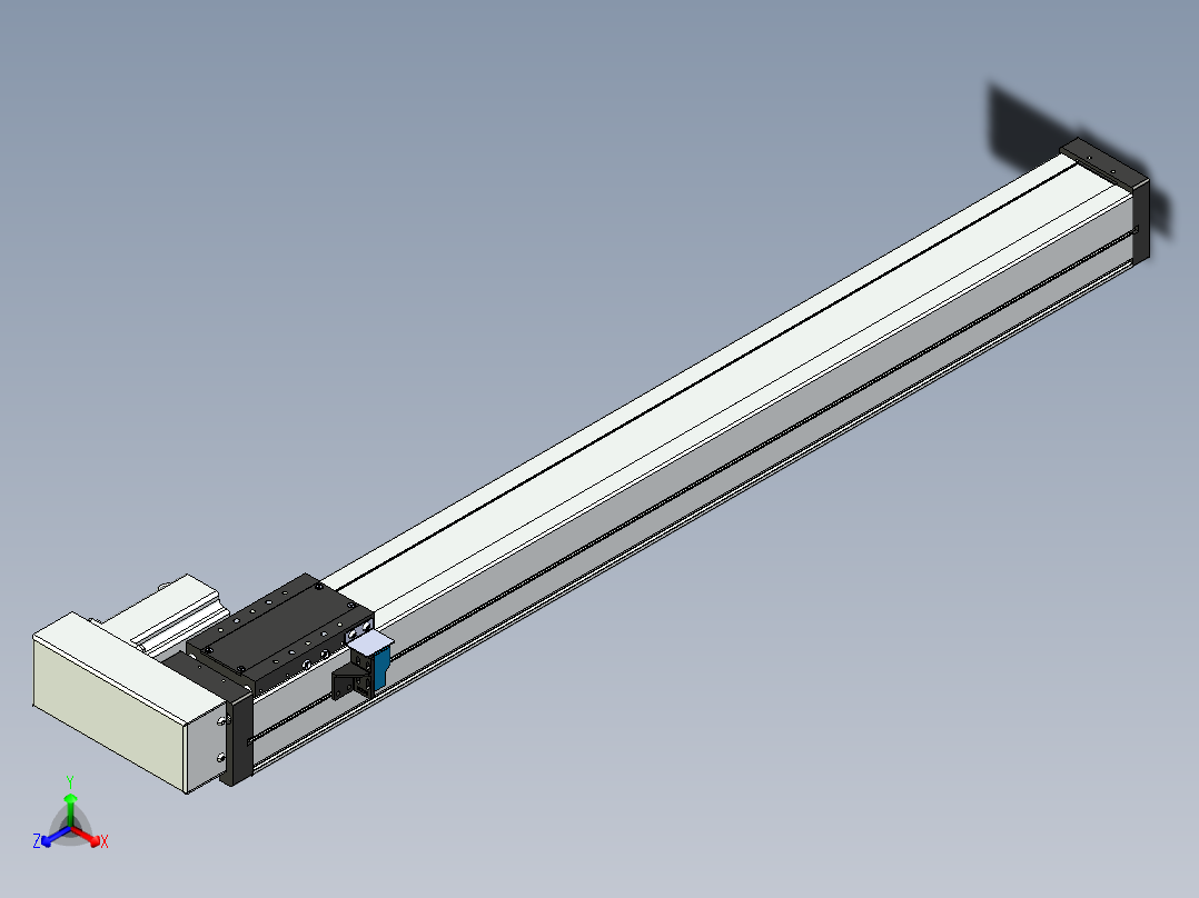 模组FSL80 E800 10C7-BR-B60正等轴测图