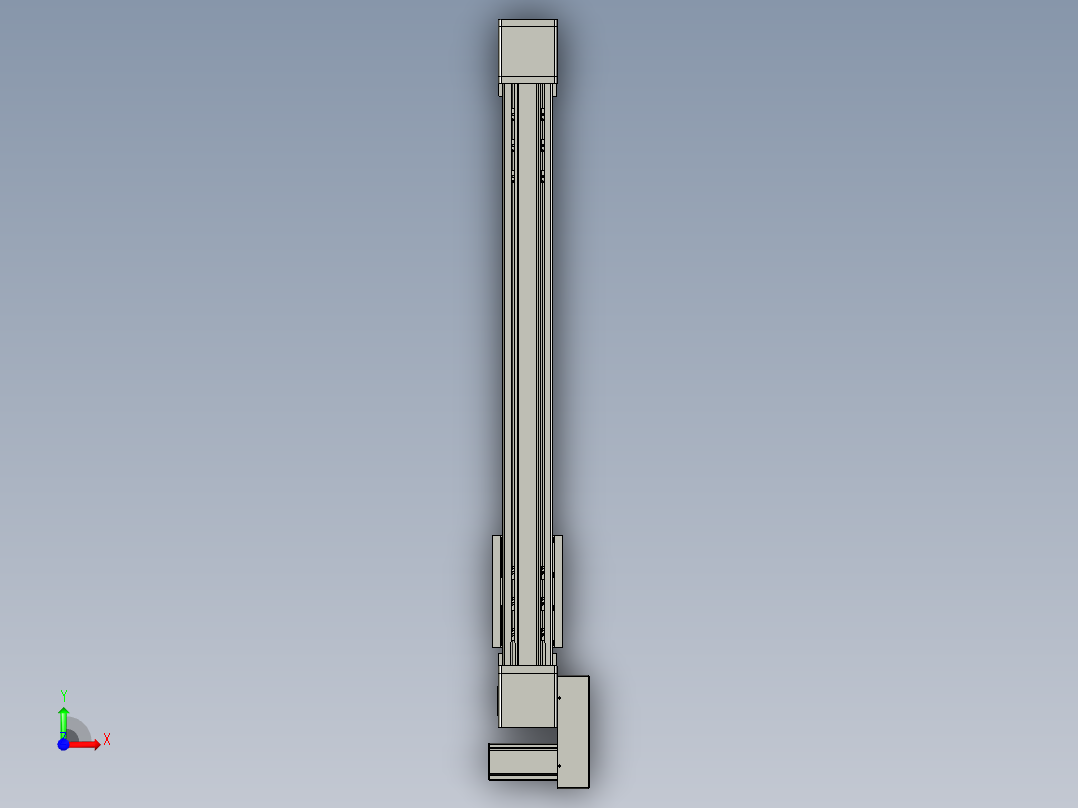 欧规系列-GB8-L96-S700-BR-P40-MS3前视图