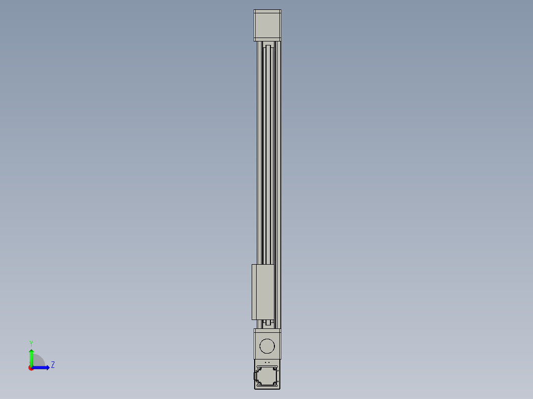 欧规系列-GB8-L96-S700-BR-P40-MS3左视图