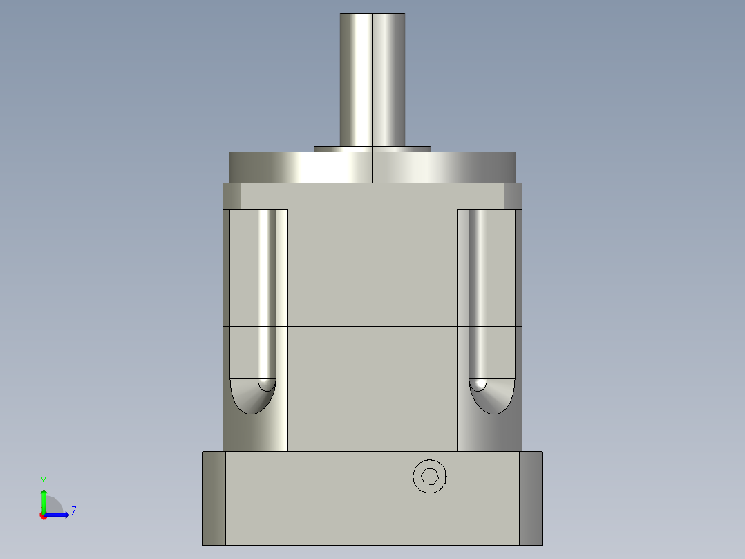 斜齿PGH115-L1 28-110-145-M8-130WZ CZ25.STEP左视图