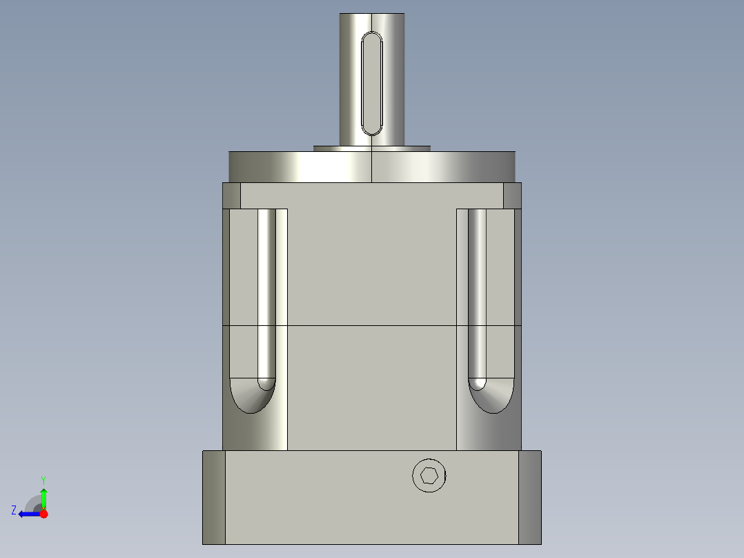 斜齿PGH115-L1 28-110-145-M8-130WZ CZ25.STEP右视图