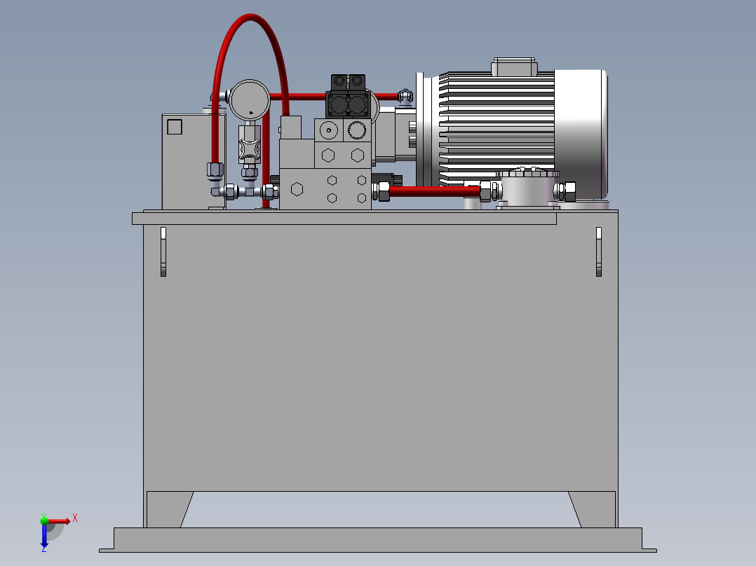 油源泵站系统611687俯视图