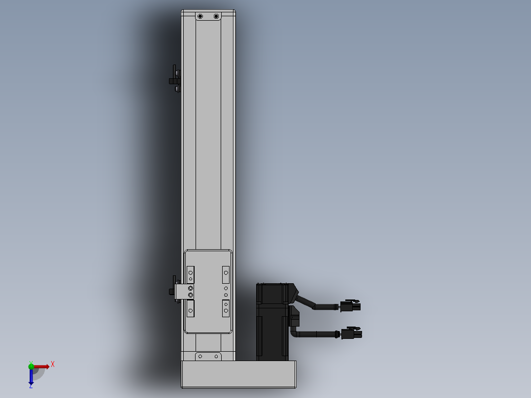 精密模组MY60-T10-250L-BL-P10B-C4-C俯视图