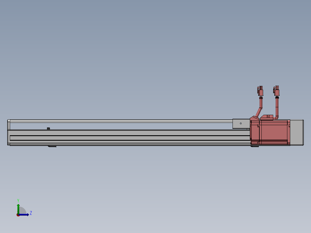 精密模组MY100-T10-500L-BR-P20B-C4-C左视图