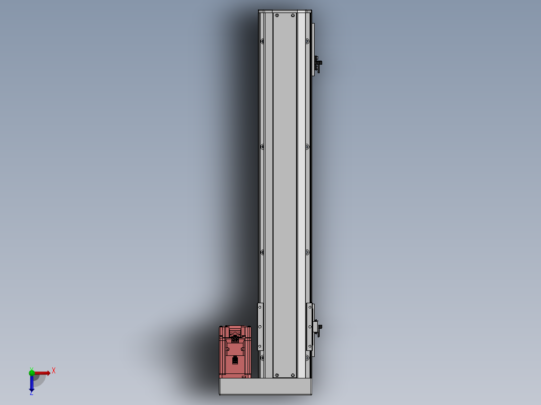 精密模组MY100-T10-500L-BR-P20B-C4-C俯视图