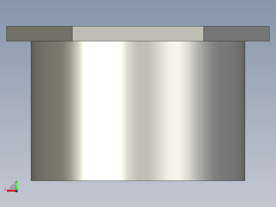 船舶管路系统SeaCor_ReducerBushing_SxSPIG_37J137292_2.5in x 2in后视图