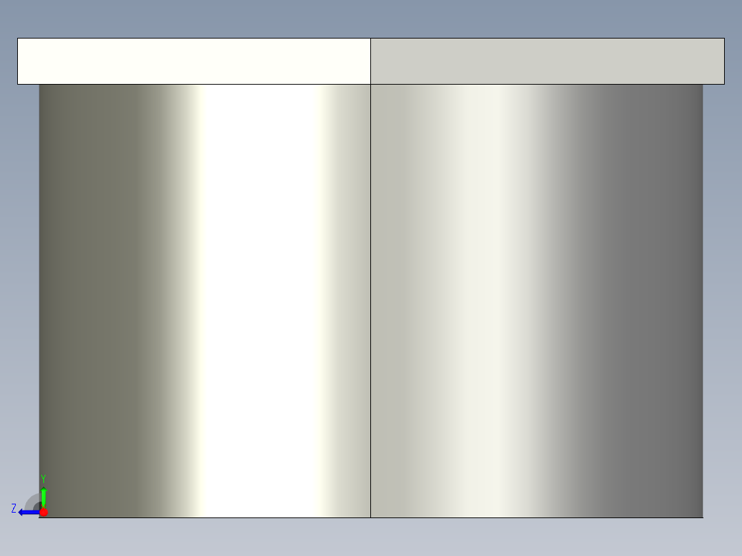 船舶管路系统SeaCor_ReducerBushing_SxSPIG_37J137292_2.5in x 2in右视图