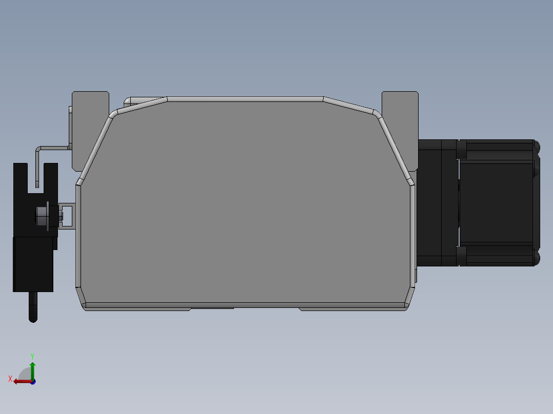 精密模组MT100-L78-200-R-M10-C4后视图