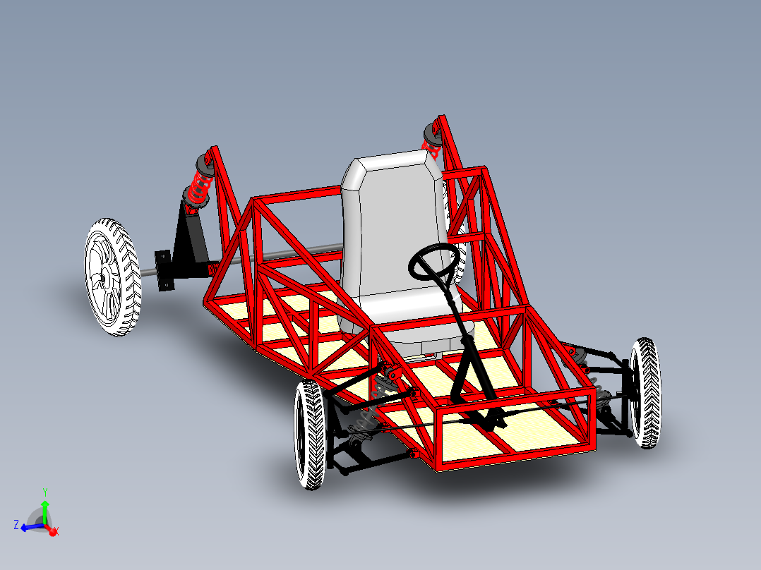 平行个人驱动混合车
