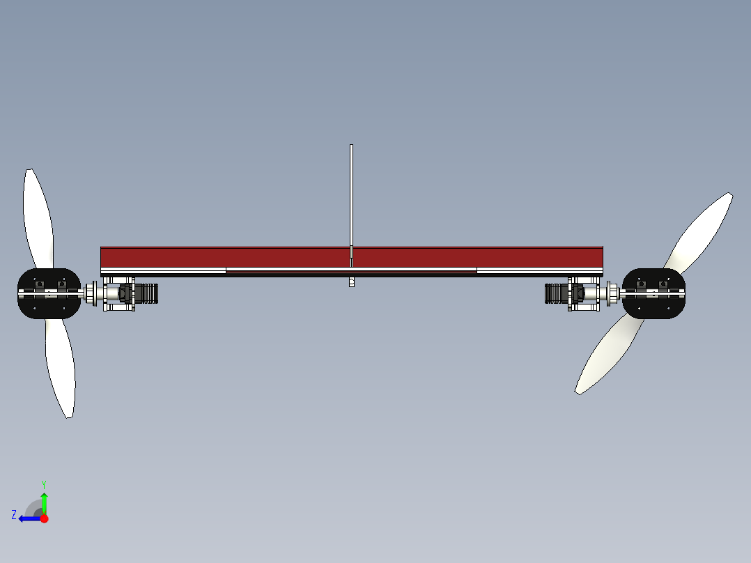 矢量RC飞机右视图