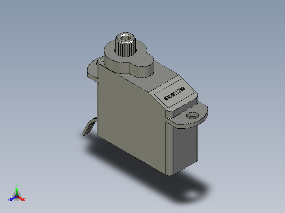 SOLIDWORKS 伺服SM-<span style='color: red'>S</span>1121<span style='color: red'>S</span>