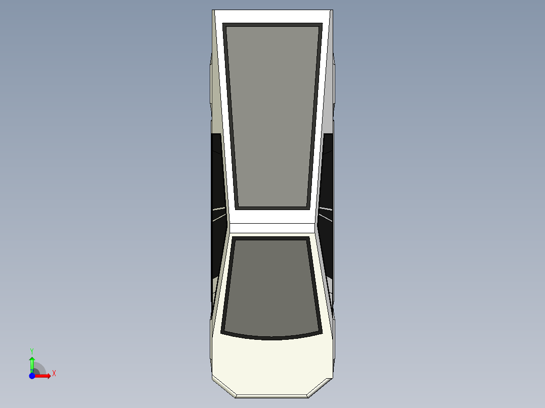 赛博卡车前视图