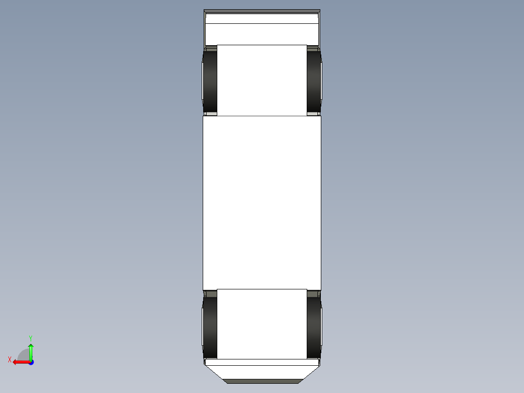 赛博卡车后视图