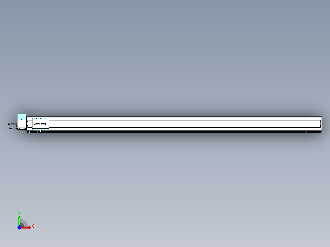 威洛博VBC同步带传动一无尘环境VBC14-L45-S2550-BRD-ZP75-C3前视图