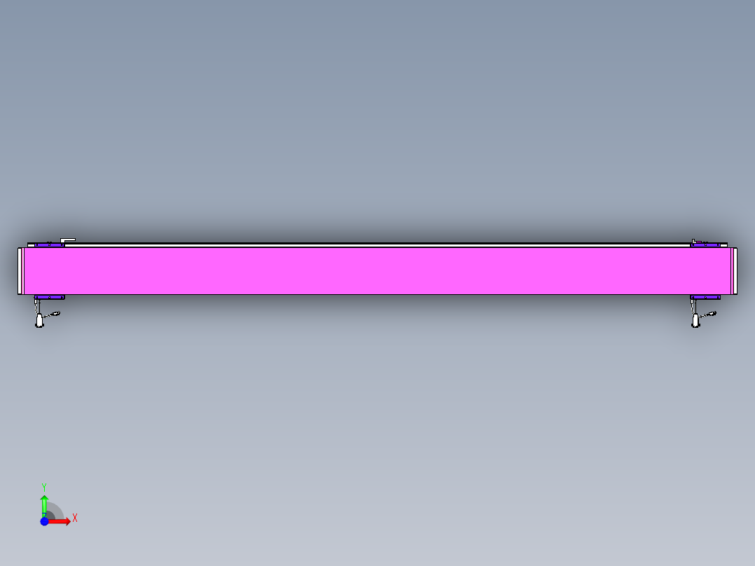 威洛博VL系列3d模型模组2VL17E1Y-S2250前视图