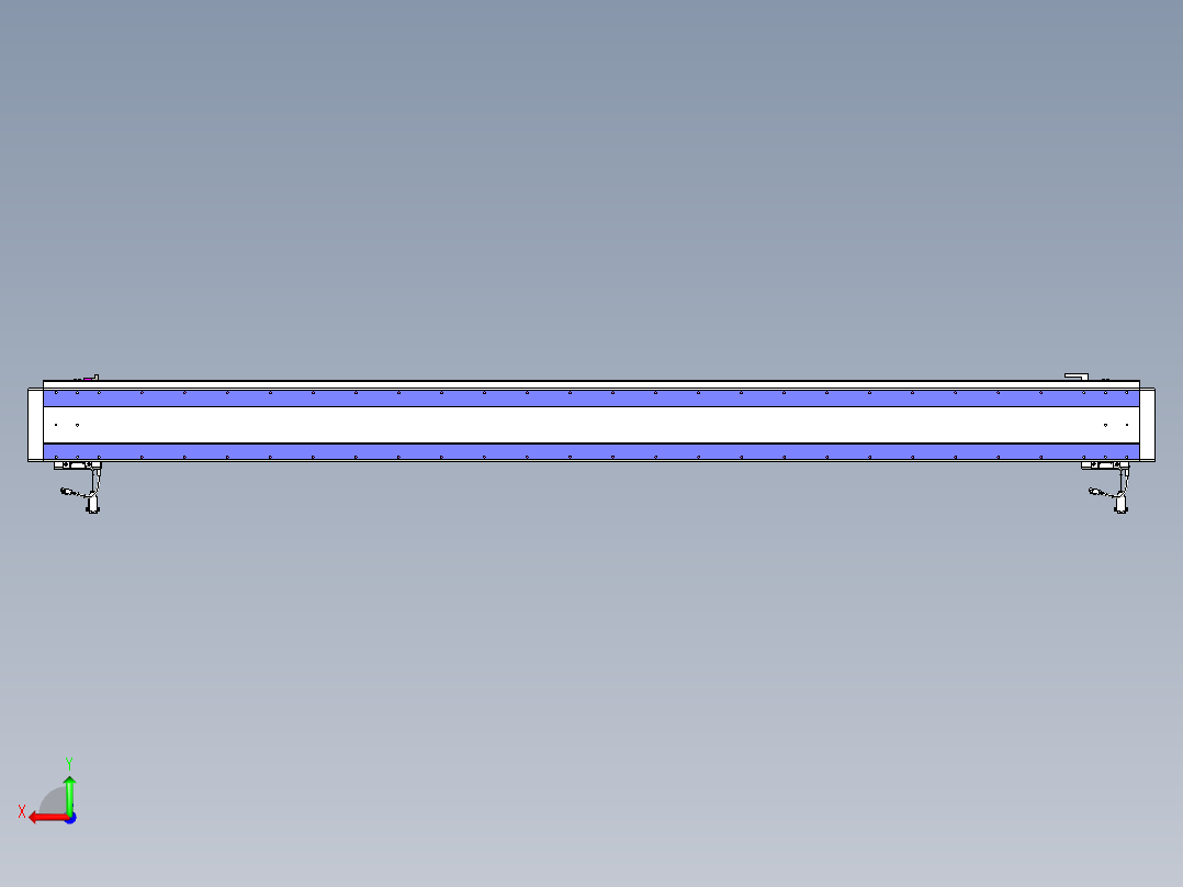 威洛博VL系列3d模型模组2VL17E1Y-S2250后视图