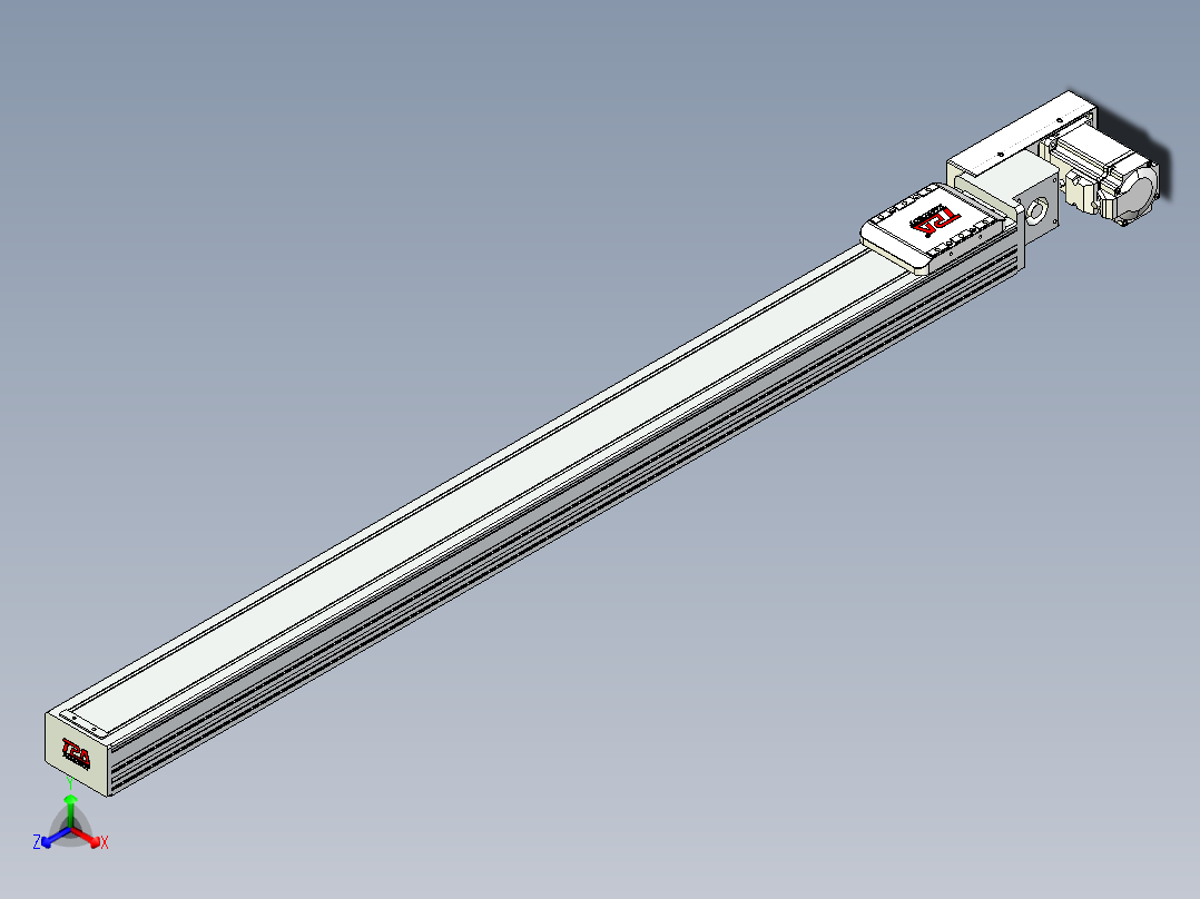 同步带全封闭直线模组TPA-HCB-85D-90-L1050-MR-Y-P20-N3