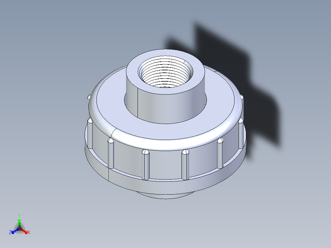 聚氯乙烯配件30-Sch80_Union T375_FPTxFPT_898-375-005_0.5in