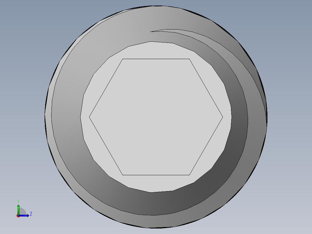 DIN 913-ISO 4026 固定螺钉-M2.5 L=6.SLDPRT左视图