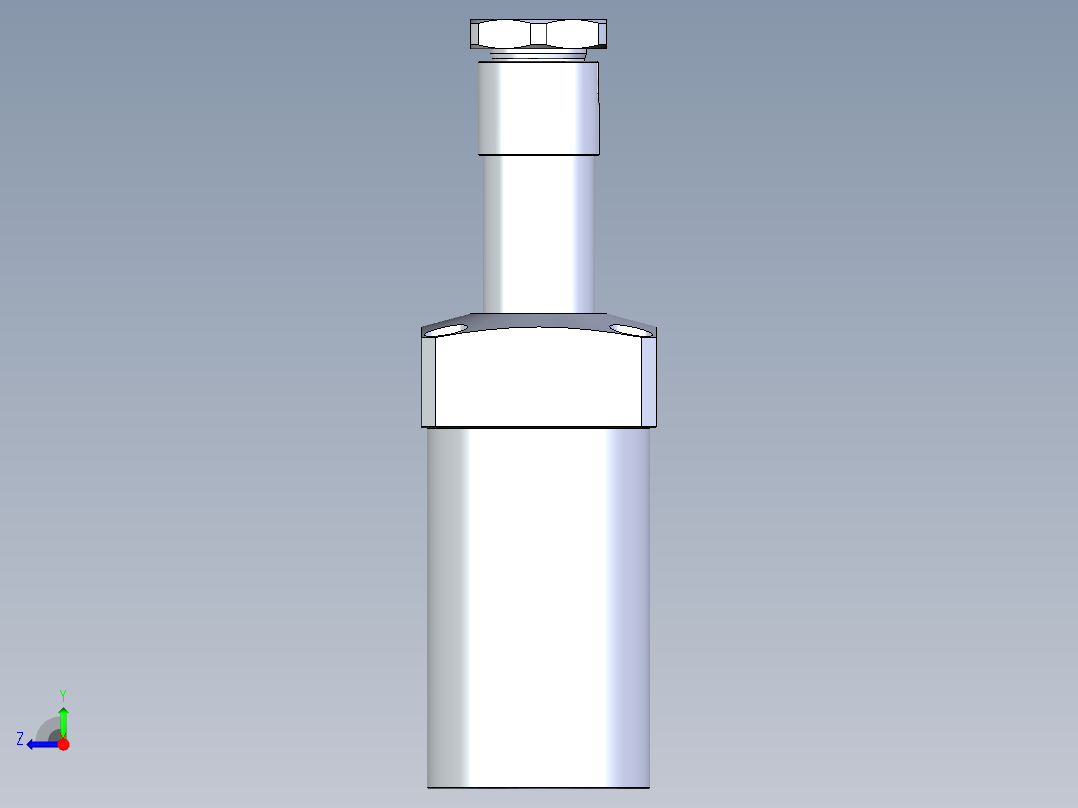 KOSMEKLHA0900-CL-Q45多系列多零件图纸模型右视图