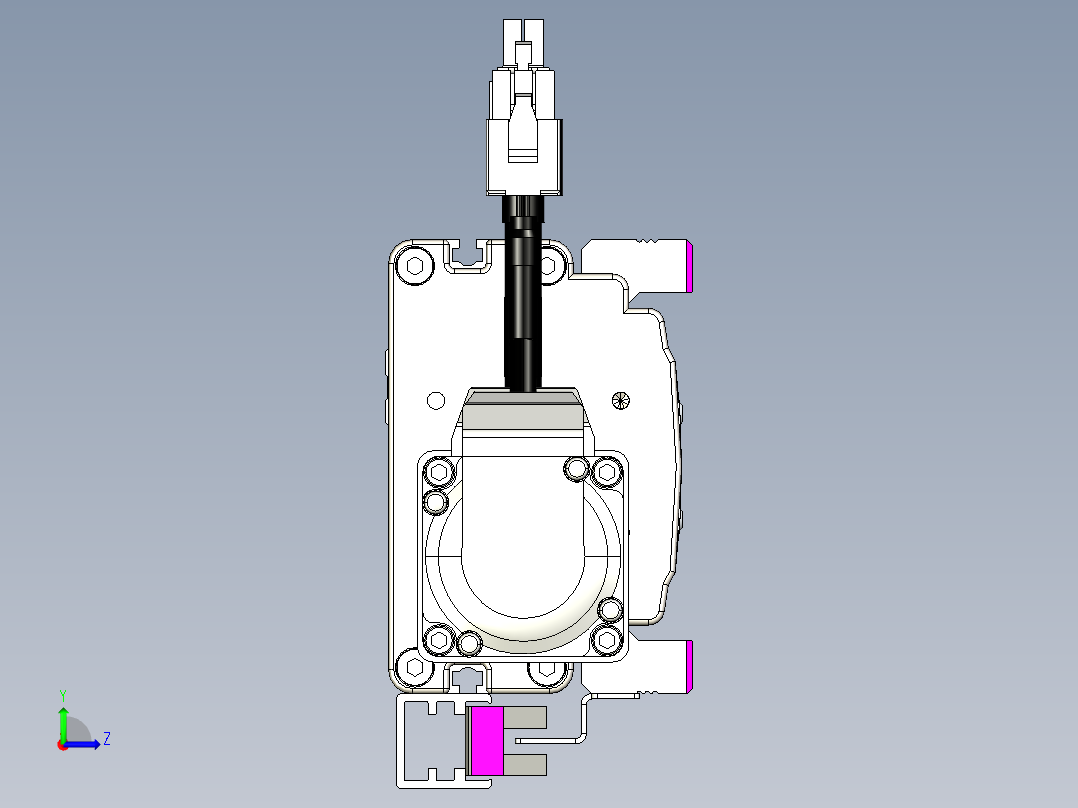 威洛博QF8-Lxx-C-S420-BC-ZP10-C3左视图