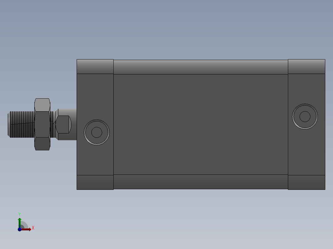 气缸ACE32X50SB前视图