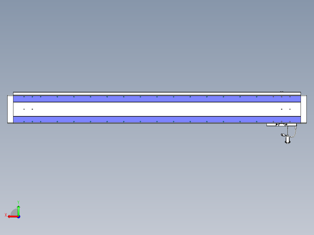 威洛博VL系列3d模型模组VL17E2Y-S1500后视图
